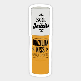 Brazilian Kiss Lip Balm Sticker